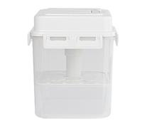 Récipient hermétique pour cornichons de 4/5 L | Récipient à choucroute avec poignée et couvercle | Boîte multi-tailles | Bocal transparent pour kimchiis, fermentation et stockage de choucroute pour la