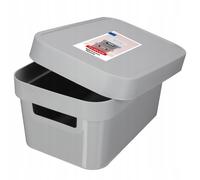 Récipient Infinity Curver de 4,5 L avec couvercle, gris clair