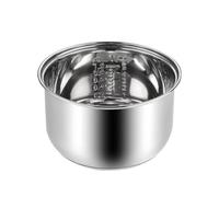 Récipient intérieur de cuiseur à riz en acier inoxydable, accessoires de remplacement de marmite antiadhésive, doublure de cuiseur à riz alimentaire de cuisine