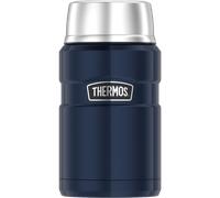Thermos Stainless King Récipient alimentaire isotherme en acier inoxydable, bleu nuit, 0,71 Liter