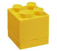 Récipient lego Mini Boîte 4 Jaune Room Copenhagen
