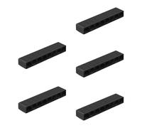 Récipient multifonctionnel 6,35 mm pour accessoires de pilote - Solution de rangement transparente - Convient pour les mécaniciens et les bricoleurs - Bandes de gestion d'embouts professionnels