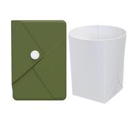 Récipient pliable et flexible avec étui de rangement, résistant à la chaleur et au froid, pour voyage, randonnée, sport, bouteilles d'eau compactes