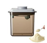 Récipient portable pour aliments au lait de 1,7 l, récipient hermétique | Rangement de nourriture pour bébé avec cuillère doseuse, pour la maison, la voiture, les voyages, la cuisine