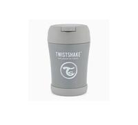 Twistshake Contenant Isotherme Alimentaire Gris Pastel 350ml