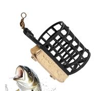 Récipient pour appâts d'alimentation lesté robuste | Alimentation pour carpe pour randonnée en plein air camping