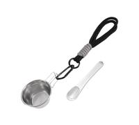 Récipient pour appâts de pêche - 50 ml - En acier inoxydable - Pour | Petit récipient à appâts pour la pêche en mer, kayak, lac, étang, débutants, professionnels, amateurs