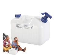 Récipient pour eau portable, récipient pour eau de camping, conteneur d'eau |. Conteneur pour pichet d'eau de camping avec bouchon |