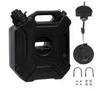 Récipient pour Huile Moteur - Réservoir Portable de 5 Litres avec Fermeture Sécurisée | Cruche Antifuite Pour VTT Camping Chantiers Jardinage Tondeuses Conducteurs