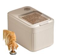 Récipient pour le Stockage des Croquettes pour Chien - Conteneurs De Stockage Pour Nourriture D'Animaux Domestiques | Distributeur Scellé Résistant Aux Intempéries Pour Cuisine Garage Chiot Lapin Chat