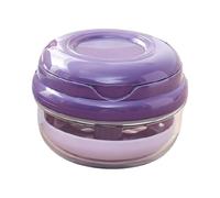 Récipient pour prothèse dentaire 8,7 x 8,7 x 5,9 cm - Étui de bain pour dentier, faux dents, boîte de nettoyage | Étui étanche pour le nettoyage du trempage du rinçage des femmes, hommes, adultes