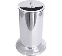 Récipient pour racler les couteaux, avec embout, acier inoxydable, différentes variantes : 20 cm