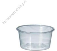 Récipient pour sauce 80 cc Pro Pac Deep 1000 pièces.