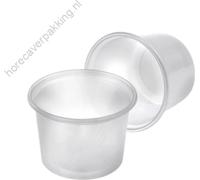 Récipient pour sauce rond 125 cc 1000 pièces.