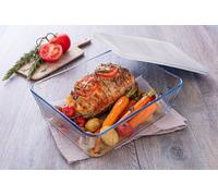 Récipient rectangulaire en pyrex avec couvercle PIREX Récipient alimentaire de