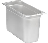 Récipient repas GN 1/3, Hauteur 200 mm, Récipient gastronomique en inox, Convient pour chafing dishes