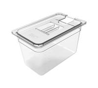 Récipient Sous Vide avec Couvercle,Réservoir d'Eau Sous Vide avec Couvercle - Boîte de Cuisson Hermétique Transparente pour Marinades de Viandes