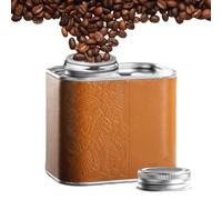 Récipient sous vide pour café et produits secs | Bocal de rangement pour thé en vrac pour baristas, buveurs, propriétaires, locataires, maison, cuisine, comptoir