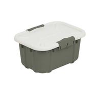 Récipient stockage BranQ 8L plastique gris couvercle 7508