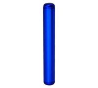 Récipient tubulaire en métal - de rangement de 10,2 cm - Boîtier en d'aluminium - Support hermétique et étanche pour argent, bijoux, boucles d'oreilles et bracelets, idéal pour les