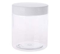Récipient vide de 250 ml pour pâte à modeler, pâte à modeler, pot cosmétique, crème, boîte à ongles, pratique et pratique