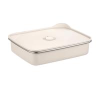 Recipiente Para El Almacenamiento De Alimentos - Acero Inoxidable Hermético, Contenedor Portátil Para Bocadillos, Para Uso Diario Familia Hogar Viaje Escuela Exterior Picnic Trabajo Camping