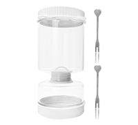 Récipients À Cornichons En Verre Avec Couvercles - Pot De Stockage Scellé Pour Cornichons, Séparateur En Verre Pour Jus De Cornichons, Garde-bocal Avec Dessus, Solution De Stockage