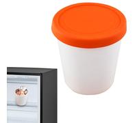 Récipients à crème glacée faits maison pour le stockage du congélateur - Récipients réutilisables avec couvercles pour congélateur, dessert, yaourt - Grande capacité de 1 000 ml