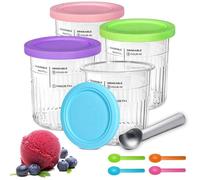 Récipients à glace - NETBOAT - NC501 NC500 - 680 ml - 11 en 1 - Sans BPA, lave-vaisselle