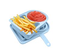 Récipients à goûter réutilisables - 14 x 9 x 2 x 4 cm - Boîtes à sauce et condiments - Anti-fuite - Contrôle des portions - Stockage des aliments, légumes, salades, échantillons, cuisine, voyage