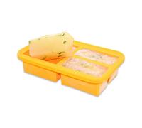 Récipients à soupe en silicone avec couvercle, plateaux de congélation pour nourriture, grand bac à glaçons Jumbo pour la préparation de la sauce à soupe, portion de 300 ml, sans BPA
