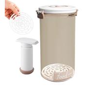 Récipients alimentaires sous vide - Bocaux de conservation durables, organisateur de cuisine hermétique | Design empilable et réutilisable, utilisation pour la préparation d'aliments frais, Tra