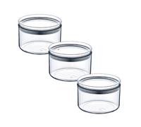 Récipients de conservation - 7house - Lot de 3 - Ronds - Ø10.5x7.5cm - Hermétiques