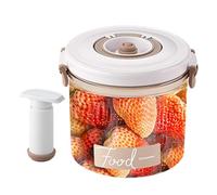 Récipients de rangement sous vide - Récipients hermétiques, récipients alimentaires, boîtes de conservation hermétiques, empilables, avec pompe, idéales pour les céréales, la viande, le poisson et les