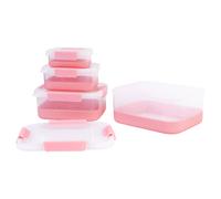 Récipients de stockage alimentaire en plastique avec couvercles étanches, récipients de stockage hermétiques empilables pour la réorganisation de la cuisine et du garde-manger, sans BPA et adaptés au