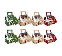 Récipients de vacances transportables - Emballage cadeau pour fêtes et fêtes - Boîte à chocolat