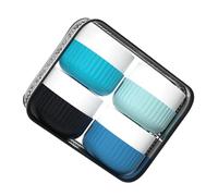 Récipients de voyage pour produits de toilette, pots à crème en silicone avec sac transparent, accessoires de voyage pour cosmétiques, visage, corps, crème pour les mains, produits de toilette