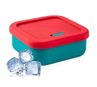 Récipients en silicone pour aliments | hermétiques et réutilisables avec valve d'échappement, passent au lave-vaisselle, micro-ondes, réfrigérateur, préparation des repas, bureau, camping, voyage