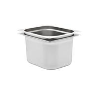 Récipients Gastronorm 2 pcs GN 1 2 200 mm Acier inoxydable