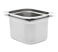 Récipients Gastronorm 2 pcs GN 1 2 200 mm Acier inoxydable