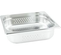 Récipients GN Gastronorm 2/3 100 mm perforés/perforés en acier inoxydable GVK ECO