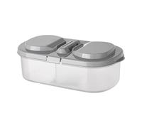 Récipients pour réfrigérateur, conteneurs de stockage des aliments pour réfrigérateur, double compartiment scellé, bocal de cuisine avec couvercle, boîte de rangement alimentaire pour fruits