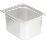 Récipients repas GN 2/3, Hauteur 200 mm, Récipients gastronomiques en acier inoxydable, Conviennent pour chafing dishes