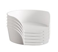 Récipients réutilisables pour la préparation des repas, récipients de conservation pour planche à découper, 5 accessoires de cuisine pour ranger des assiettes, de la salade et des desserts au