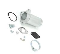 Recirculation gaz d'échappement Vanne POUR Skoda POUR Fabia POUR Octavia POUR Roomster POUR Superb 75/80/90/115/130/160 BHP Diesel Lete Kits 50mm 57mm 63mm Adaptateur Valve Kits(57mm silver)