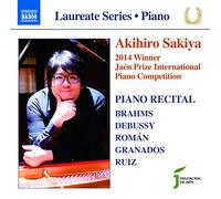 Akihiro Sakiya – Récital (Brahms) – CD – NAXOS