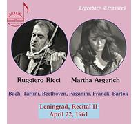 Récital À Leningrad 1961-Volume 2 / Martha Argerich & Ruggiero Ricci