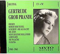 Recital D'airs D'operas 1958-1963 Grob Prandl, Sop.