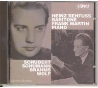 Recital De Lieder De Schubert, Schumann, Brahms & Wolf Rehfuss, Bar. & Frank Martin, Piano