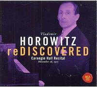 Récital Inédit, Carnegie Hall 1975 : Schumann (Blumenstück Opus 19, Sonate Opus 14, Rêverie) Rachmaninov (Prélude Opus 32 No. 5, Etudes-Tableaux Opus 39 Nos. 5 Et 9) Liszt (Valse Oubliée...